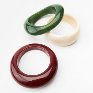 ZARA 3 Pack of Resin Bracelets